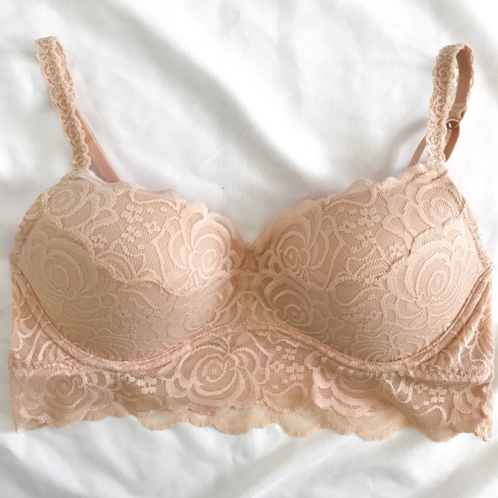 VS PINK lace padded bra
